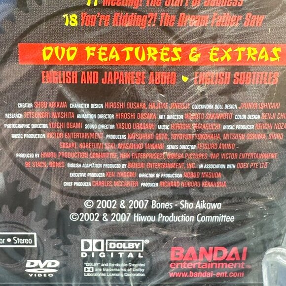 Bandai Entertainment Clockwork Fighters: Hiwous War Volume 2 DVD New - Picture 6 of 8